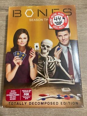 Bones: Season 3 (DVD, 2009, 5 Disk Set) New/Sealed